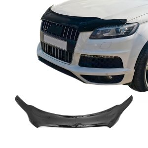 Audi Q7 Hood Deflector - Omac - Acrylic - Black - '07-'15